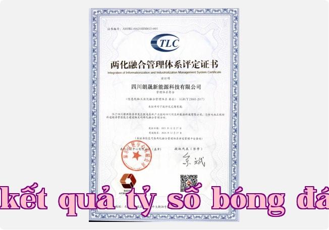 Chứng nhận Hệ thống Quản lý Đổi mới Công nghiệp và Công nghệ hai hóa